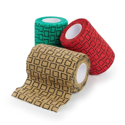 SafeVet® Bandage Assorteret Farve 7,5cm x 4,5m